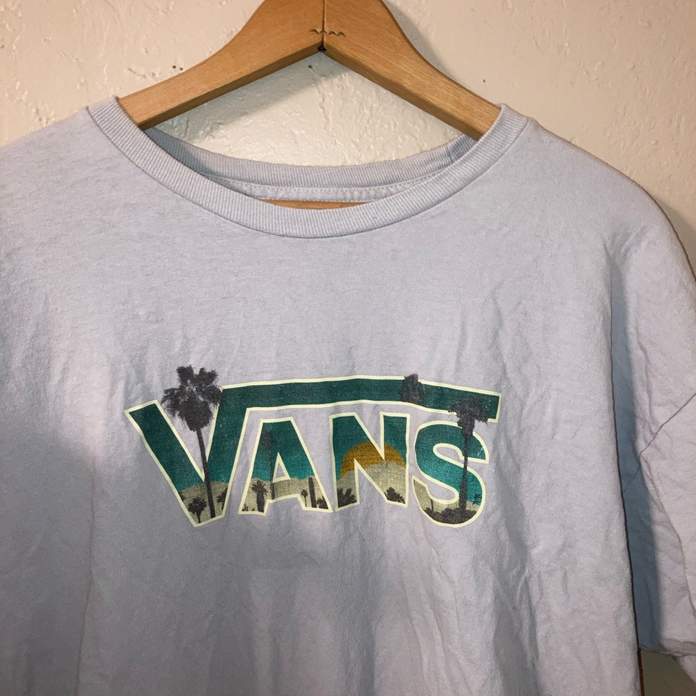 Grey vans t shirt super comfy and stylish